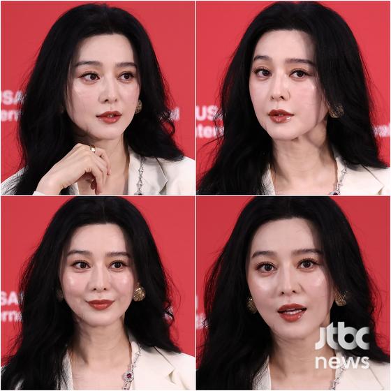 <b>판빙빙</b>, 고혹적 매력 담은 <b>BIFF</b> 네 컷