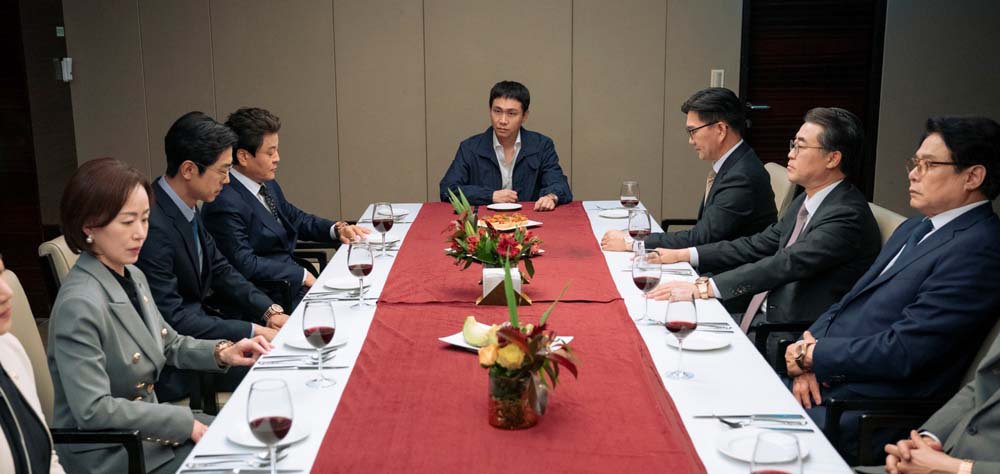 절대악 오정세, 인성시 악의 세력들과 비밀 만남 (JTBC <b>굿보이</b>)