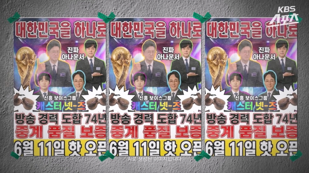 "골!" KBS 월드컵, ‘B급 감성 폭발’ 신개념 티저