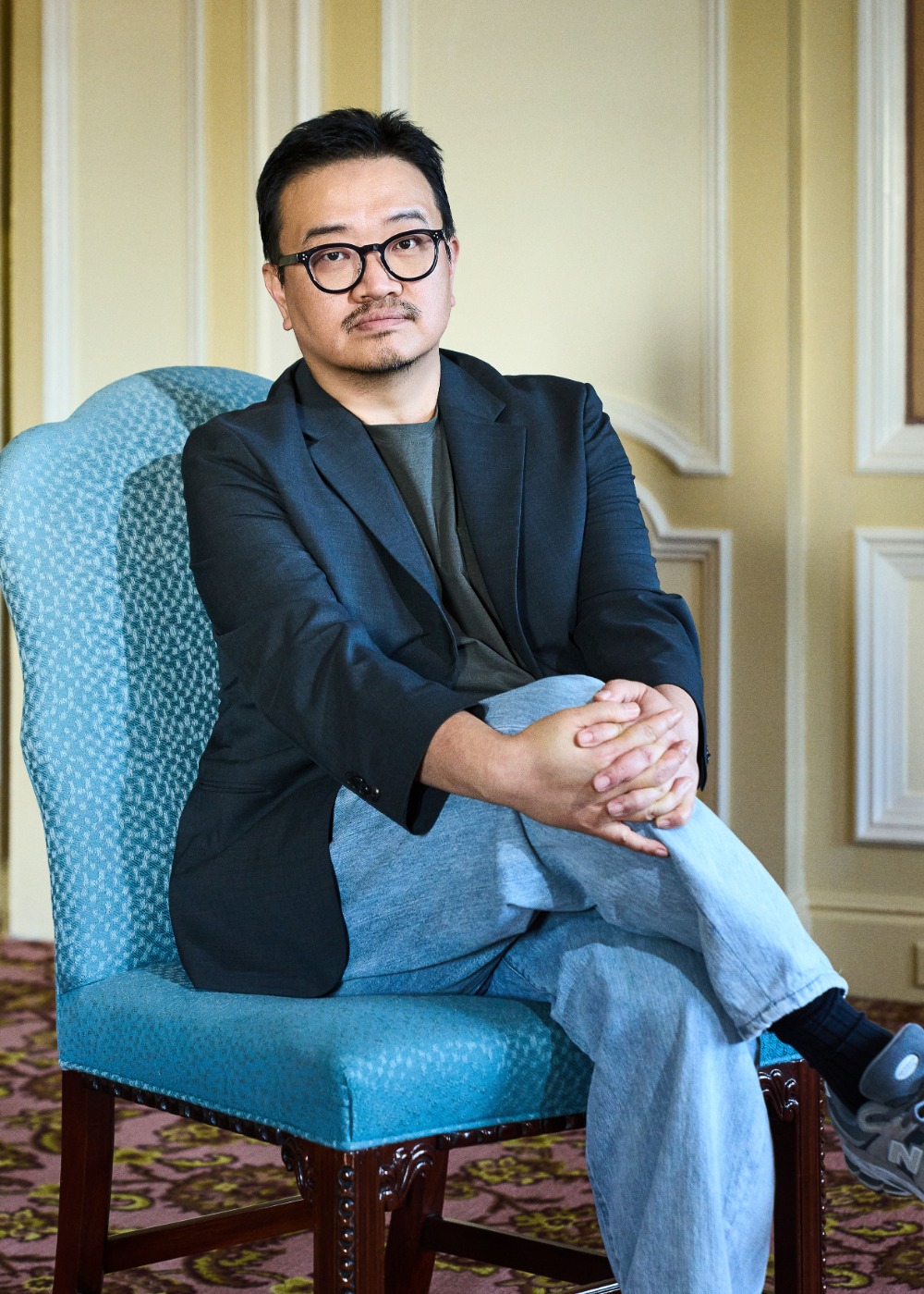 映画『失楽園』について語るヨン・サンホ監督