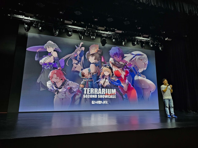 27년 상반기 출시, 국산 미소녀 슈팅게임 '테라리움'의 중간 발표회 - 뉴스 썸네일 이미지