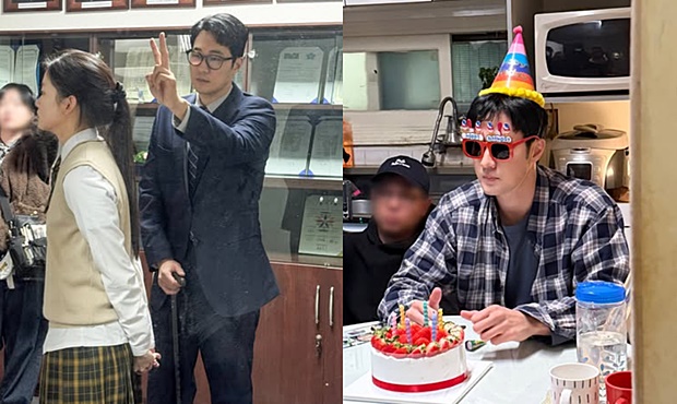 '소간지'에서 '딸바보'로…소지섭, '김부장' 속 반전 아빠美 [★한컷]