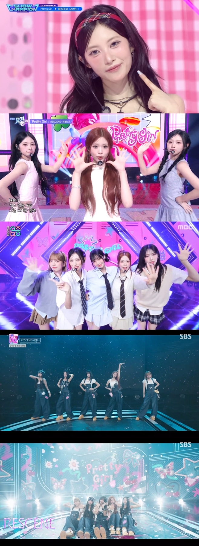 RESCENE Wins First Music Show #1 With 'Pretty Girl' and the Momentum Is Very Real