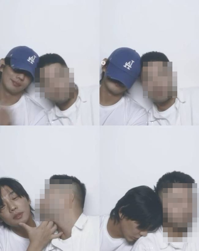 '마약 사범' <b>유아인</b>, 자숙 중이라더니 '<b>볼뽀뽀</b>' 반전 <b>근황</b> [한컷]