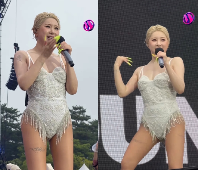 <b>서인영</b>, 기다렸던 '<b>워터밤</b>'서 눈물… 46kg까지 감량→13곡 열창