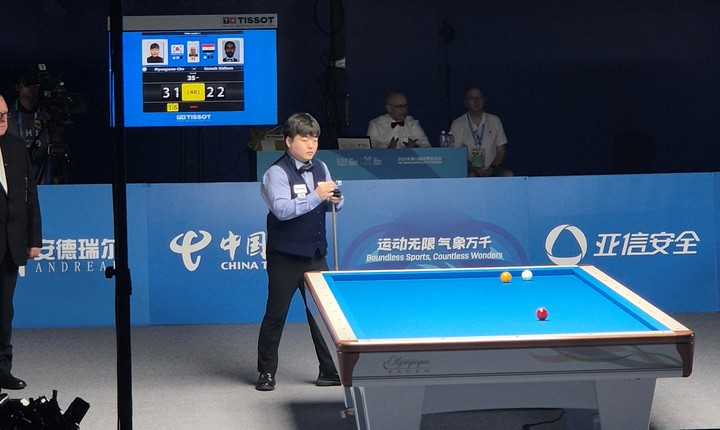 세계랭킹 1위 <b>조명우</b>, 대한민국 <b>당구</b> 사상 최초 <b>월드게임</b> 금메달 쾌거