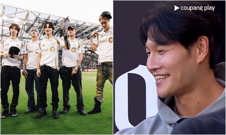 '신혼' 김종국→'오너리 팔코너' <b>코르티스</b>...<b>손흥민</b> 응원하러 <b>LAFC</b> 찾았다