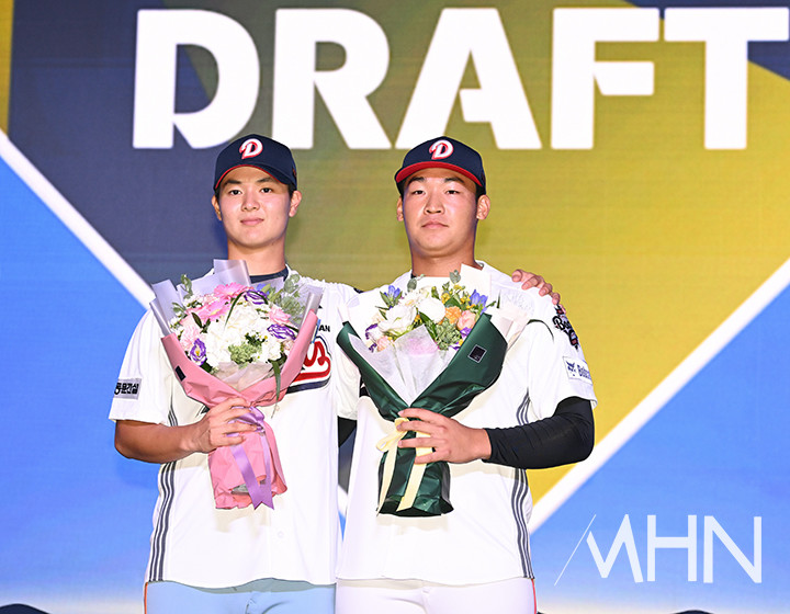 <b>두산</b>, 1R <b>김주오</b> 2억5천만원 <b>계약</b>... 2026 신인 <b>계약</b> 완료
