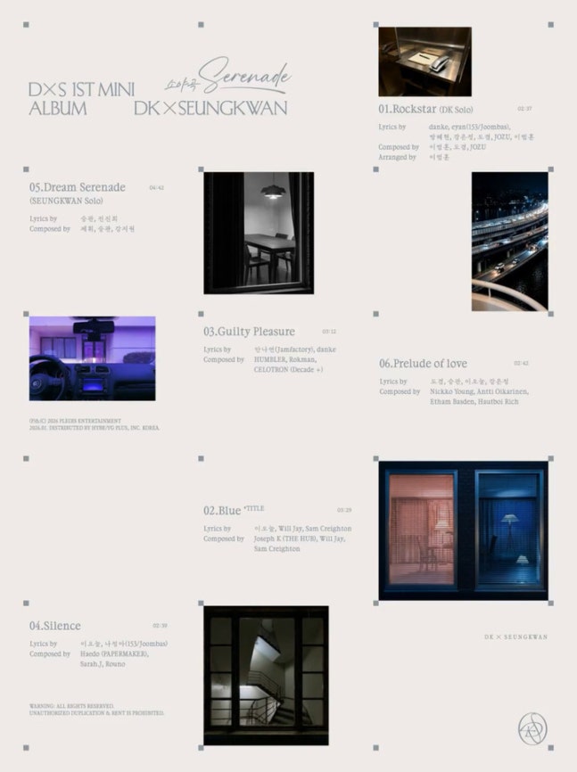 DoKyeom and Seungkwan posing for Soyagok album concept