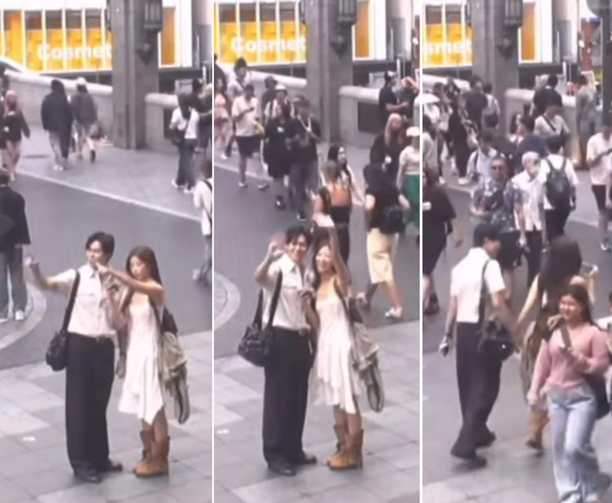 걸그룹 출신 女배우연프 출신 모델 커플 탄생...'CCTV'에 찍힌 영상 보...