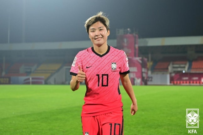 출처:대한축구협회 제공 / 여자 국가대표팀 지소연