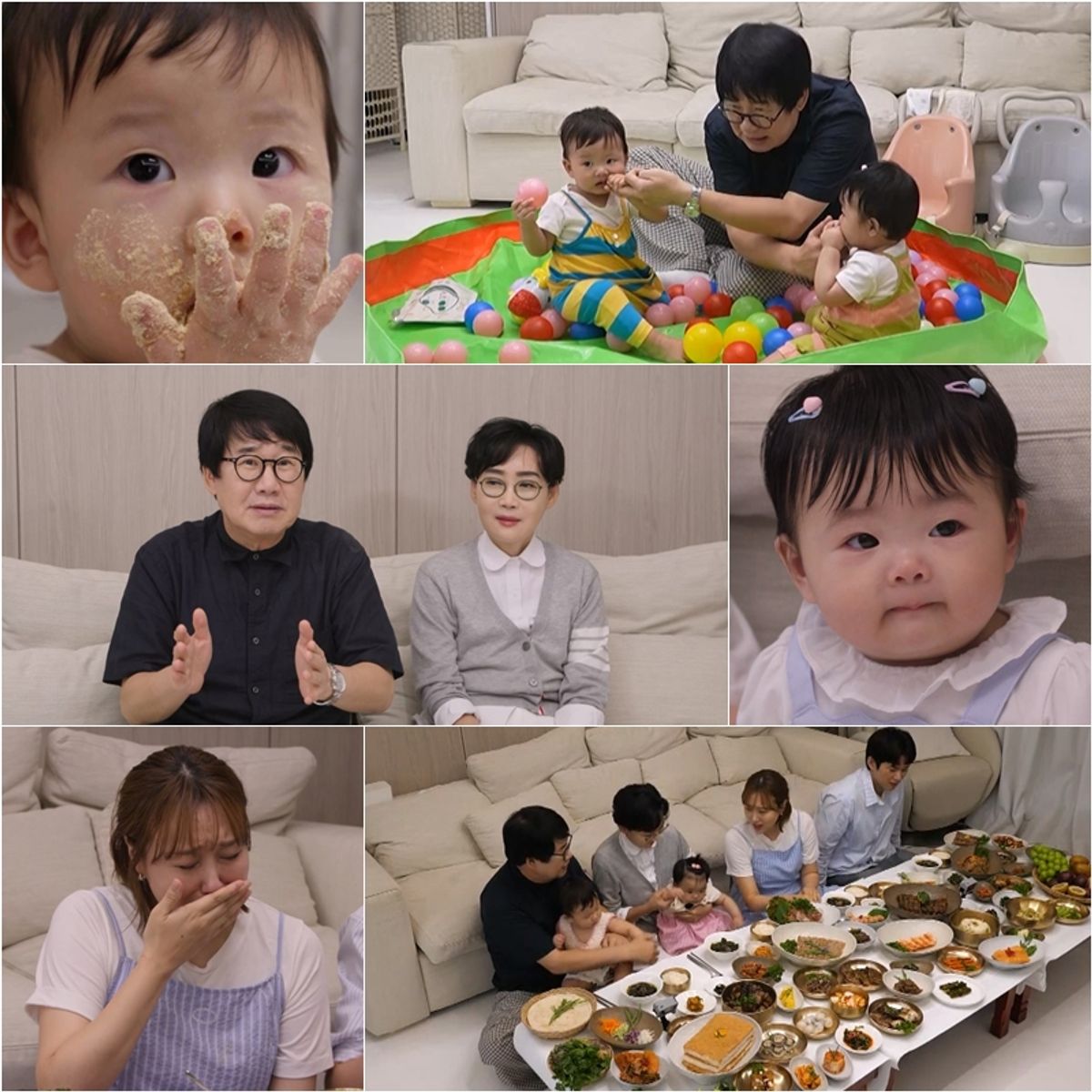 <b>팽현숙</b>, 60첩 반상 차린 <b>육아</b> 도우미…임라라 "눈물 날 것 같다" ('슈돌...
