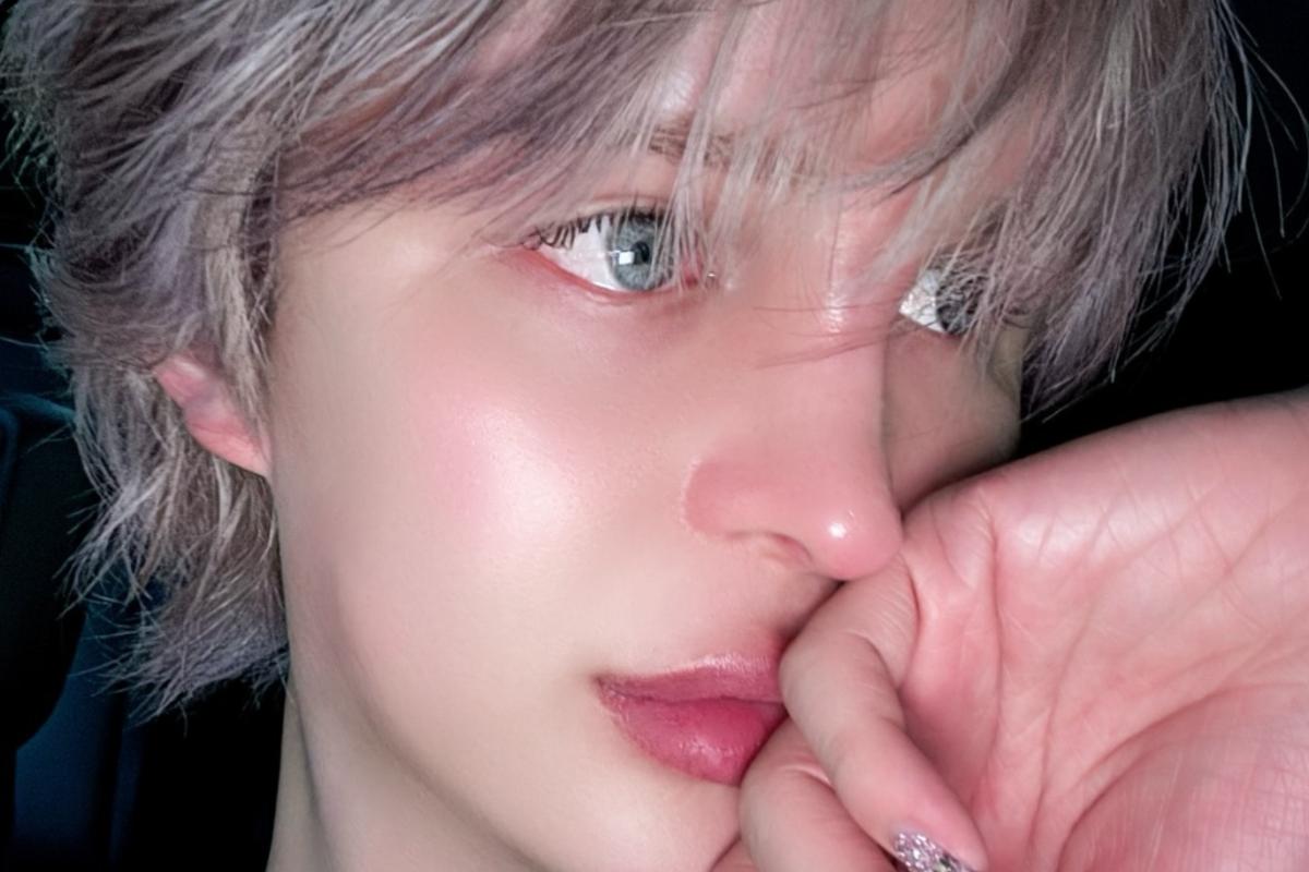 Mattの顔を写した近影。