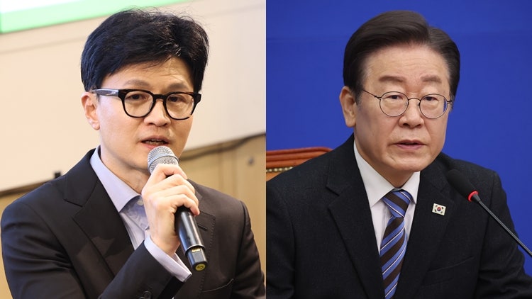 <b>한동훈</b>, <b>경동시장</b> 찾아 '설 민심 잡기'…광주 찾은 이재명은 '선거제' 결단 임...