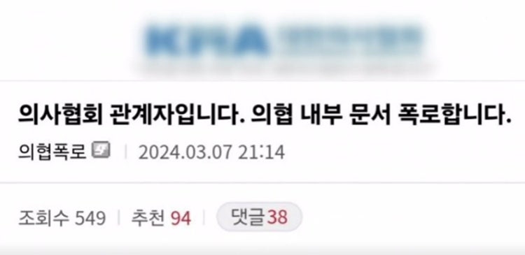 경찰, '<b>전공의 블랙리스트</b>' 문건 관련 온라인 사이트 압수수색