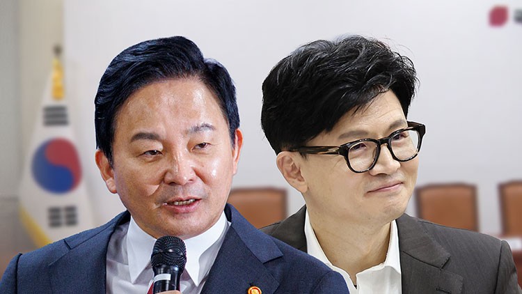 [단독] '잠행' <b>원희룡</b>, <b>한동훈</b>에 먼저 만나자고 제안