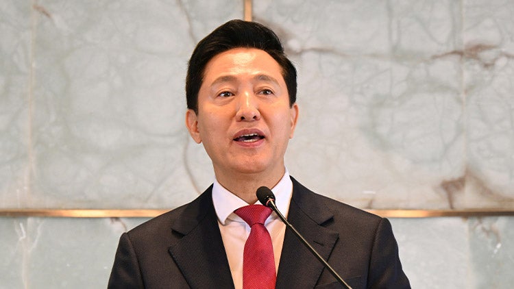 <b>오세훈</b> "<b>공수처</b>는 <b>수사</b> 손 떼고, 대통령은 성실히 <b>수사</b> 임해야"