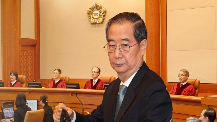 헌재, <b>한덕수</b> 총리 <b>탄핵</b>소추 <b>기각</b>…5명 <b>기각</b> 의견