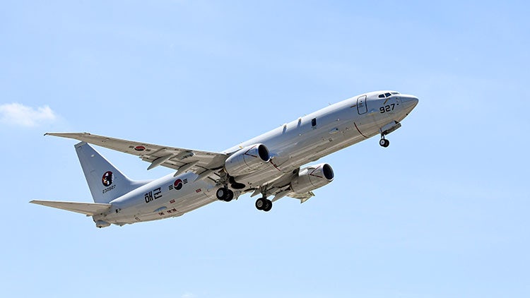 해군, '잠수함 킬러' <b>P-8A 포세이돈</b> <b>해상초계기</b> 작전 운용