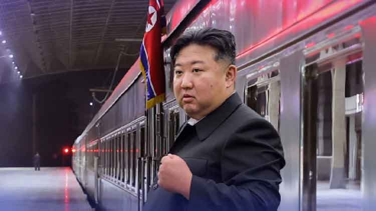 전용열차 탄 <b>김정은</b>, '전면 통제' <b>베이징</b>역 도착…"리설주·김여정 동행...