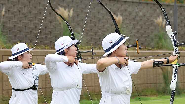역시 <b>세계</b> 최강 한국 <b>양궁</b>…광주 <b>세계선수권</b> 전종목 예선 1위