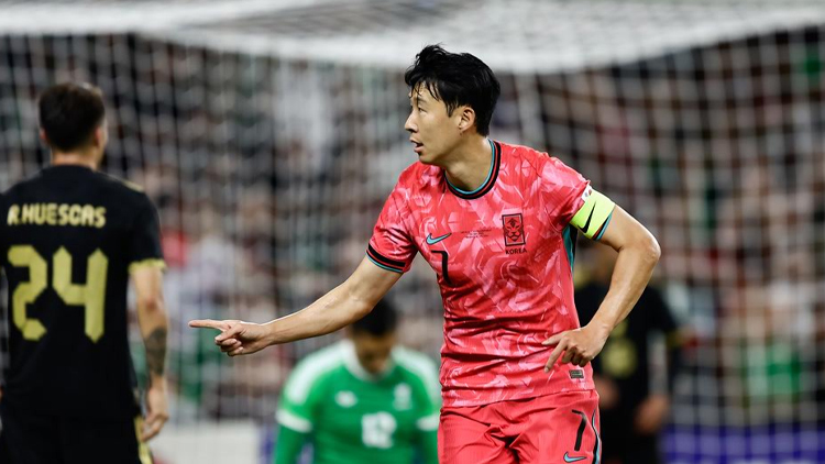 '<b>A매치</b> 국내 타이' <b>손흥민</b> 53호골…홍명보호, 멕시코와 2-2