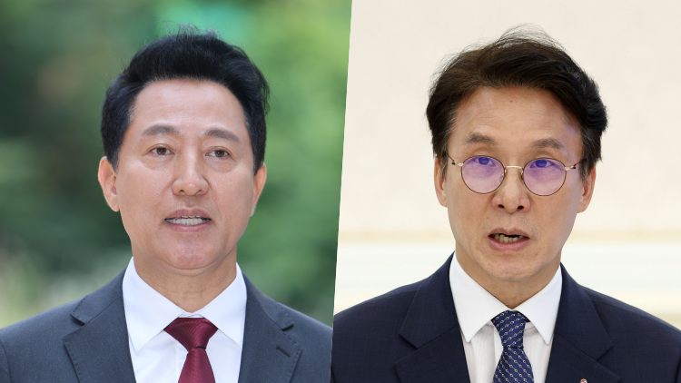 차기 대선후보 적합도, 오세훈19.0%·김민석13.3%