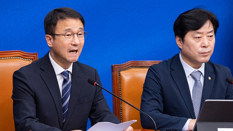 <b>한병도</b> "다음 주 형소법 개정 <b>대국민 보고</b>…후속 조치 설명"