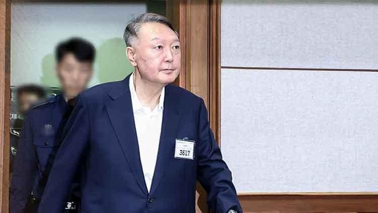 특검, '한덕수 <b>재판</b> <b>위증</b>' <b>윤석열</b> 항소심서 벌금 1000만원 구형