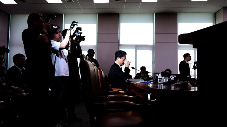 "악마" "흉측한 얼굴" "당신 뭐라 했나"…고성·막말 오간 김승원 <b>청문회</b>