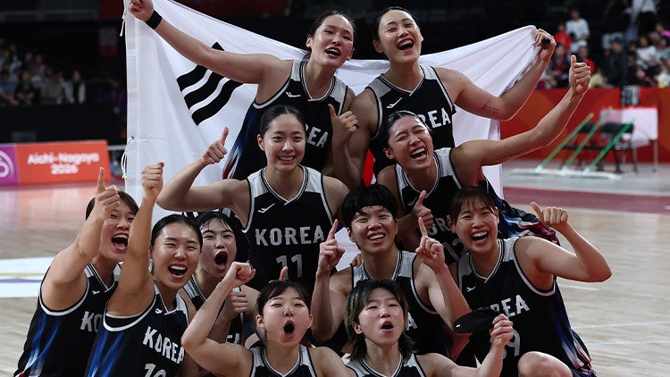 한국 여자 농구, 12년 만에 <b>아시아</b> 왕좌 탈환