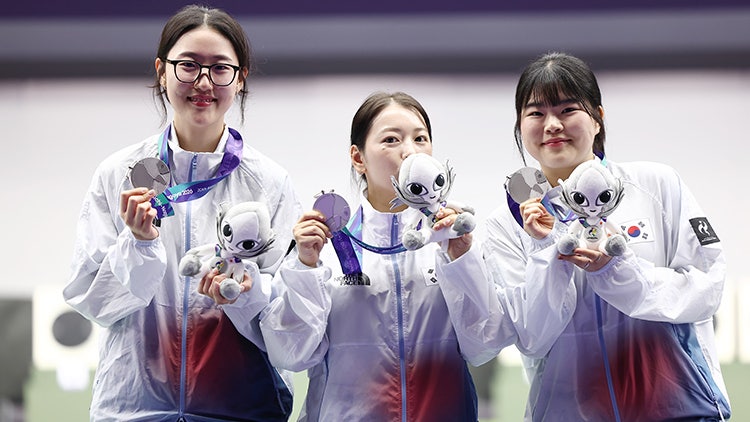 사격·다이빙·<b>크라쉬</b> '은은은'…베드민턴 다이빙 등 4개 동메달