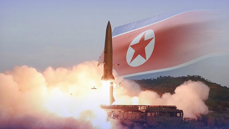 합참 "<b>북한</b>, 동해상으로 미상의 <b>발사</b>체 <b>발사</b>"…<b>탄도미사일</b>이면 9일만