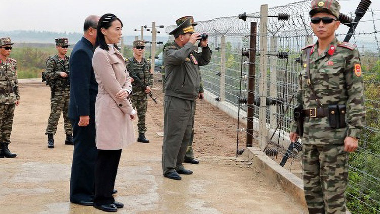 <b>김여정</b>, 군사분계선 인근 <b>시찰</b>…北 "도발 땐 즉시 반격"
