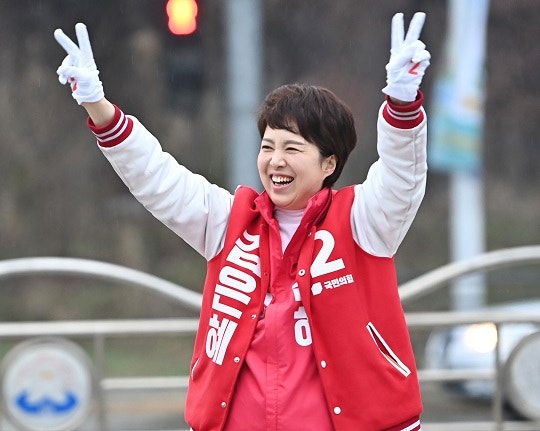 ‘경기 성남 분당을’ <b>김은혜</b> 국민의힘 후보 당선 확실시