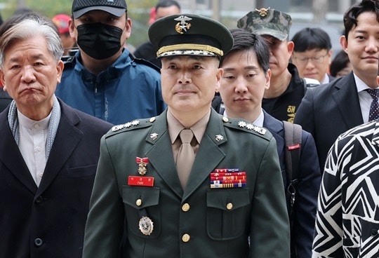 <b>박정훈</b> 대령 2심 시작…尹 전 대통령 <b>증인 신청</b>