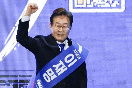 <b>이재명</b>, 영남권 <b>경선</b> 90.81% 득표 <b>압승</b>