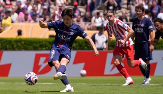 PSG <b>이강인</b>, 한국 선수 첫 <b>클럽월드컵</b> 골