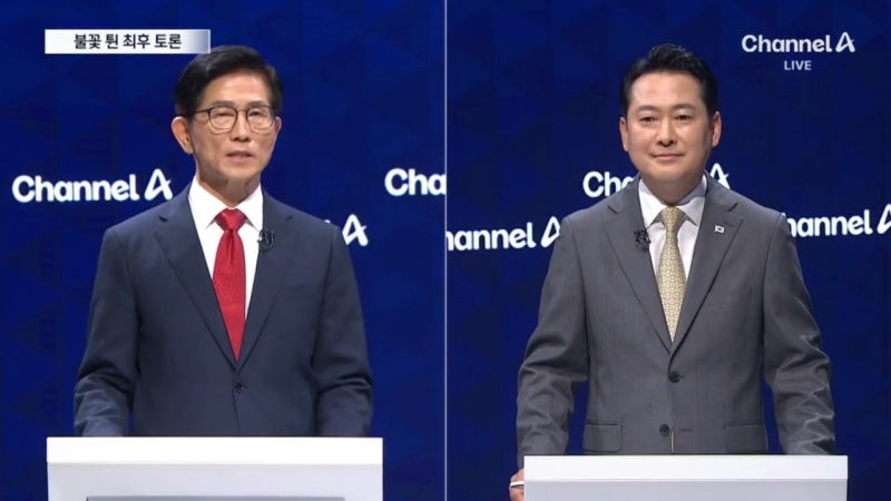 <b>김문수</b> “당사 왜 안 막나”…<b>장동혁</b> “몸싸움 시대 지나갔다”