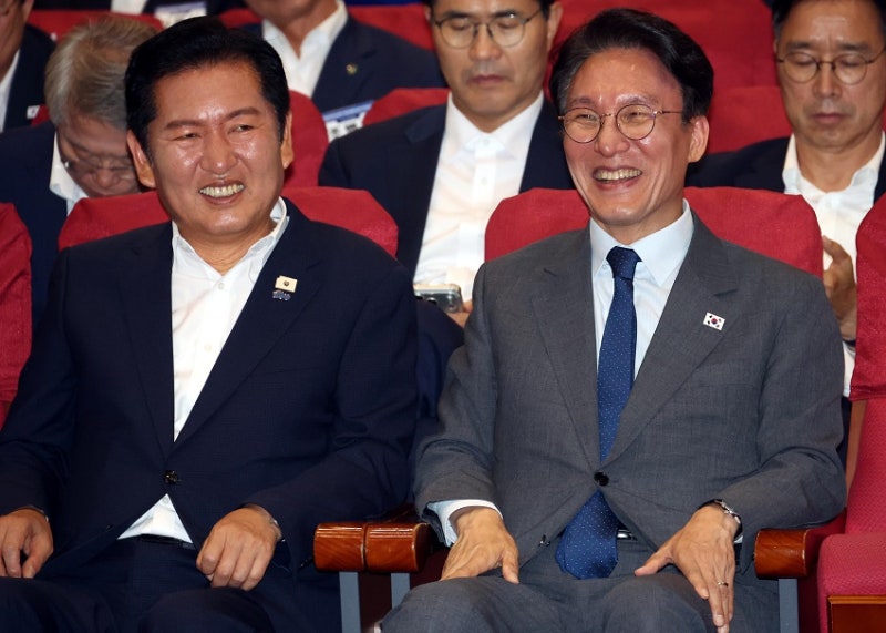 정청래·김민석·송영길, 청년 당선인 워크숍 총출동…전당대회 행보