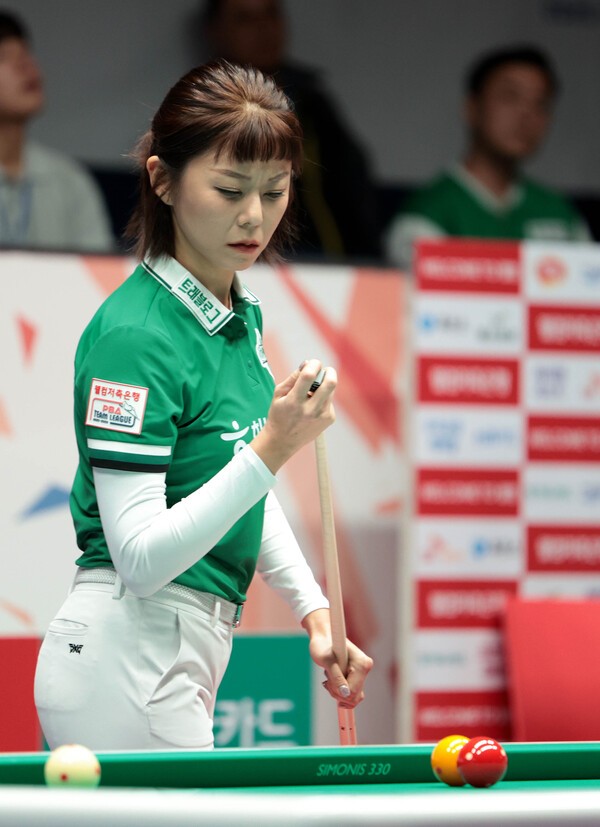 '3승1패'만 4팀 '초박빙' PBA 팀리그… '김가영 2승' <b>하나카드 선두 유지</b>