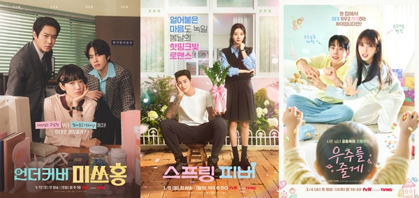 《臥底洪小姐》《春日狂熱》《給你宇宙》朴信惠安普賢等演員掀話題排名熱潮