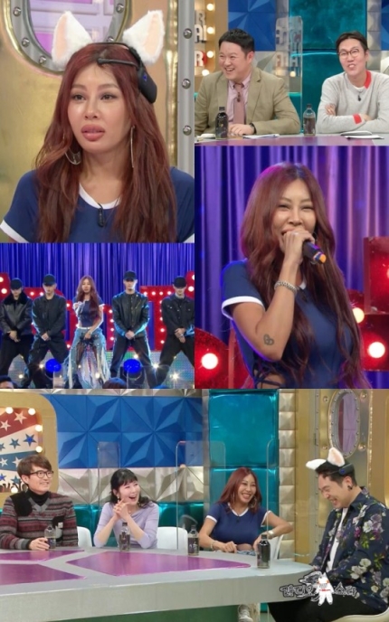 photos of Jessi from guesting at MBC's 'Radio Star'