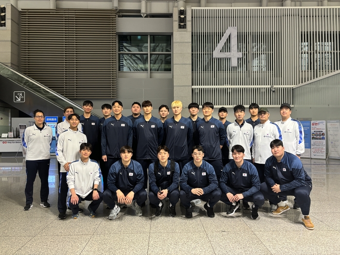 남자<b>핸드볼</b> 국가<b>대표팀</b>, 제21회 <b>아시아</b>남자<b>선수권</b> 참가…13일 중국과 첫 경기