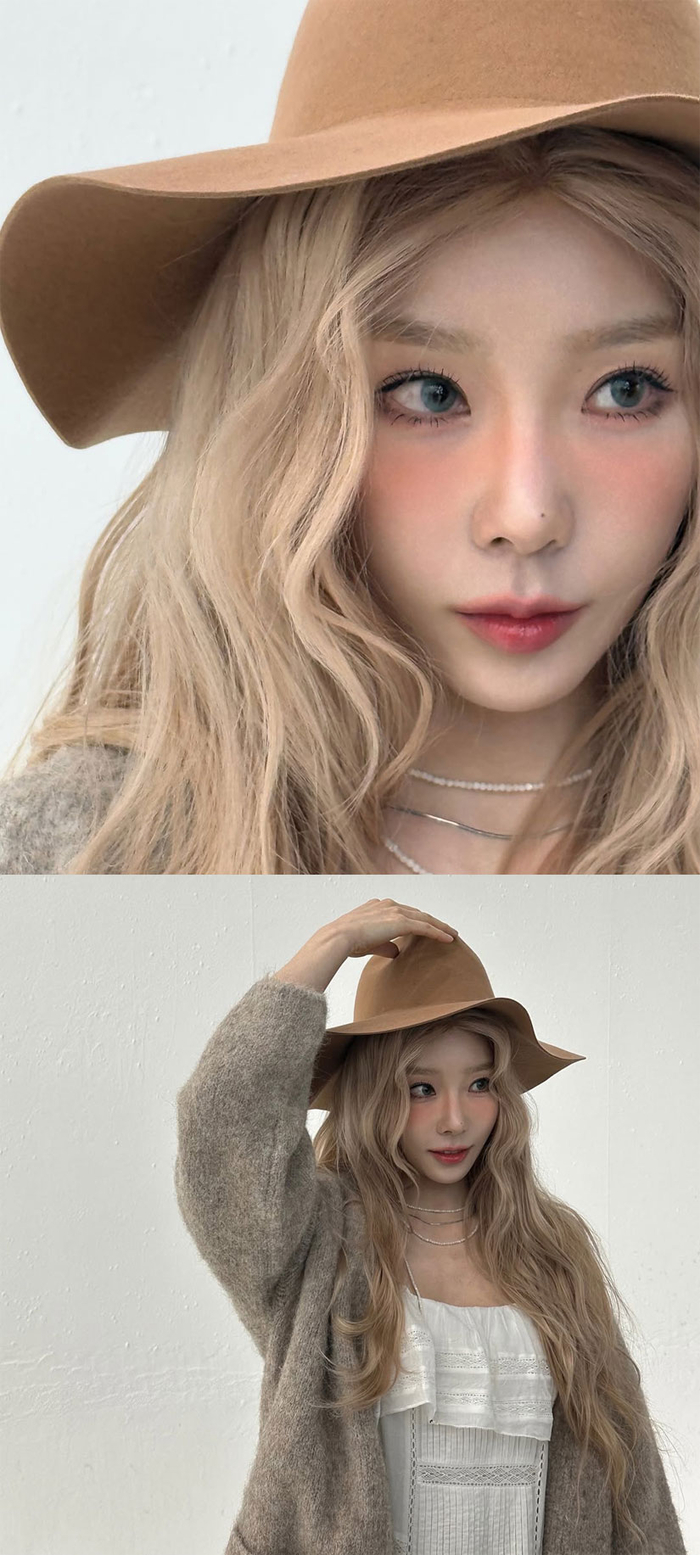 ‘10년 전 <b>미모</b> 그대로’ <b>태연</b>, 금발의 요정 <b>미모</b> [SNS]