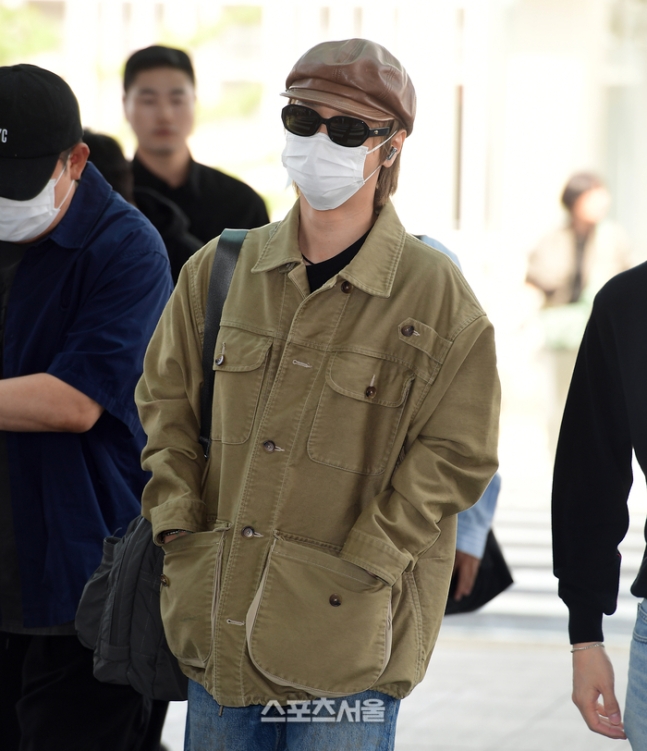 멕시코시티에 smtown 공연차 출국하는 멤버들 패션들이 너무나 멋지네요