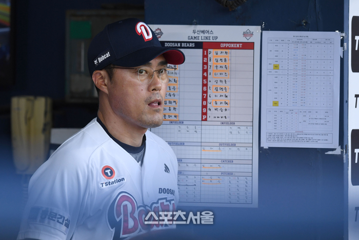 “주장 득점권, 막내가 결승 타점” 조성환 감독대행, <b>삼성</b>전 승리 ‘만...