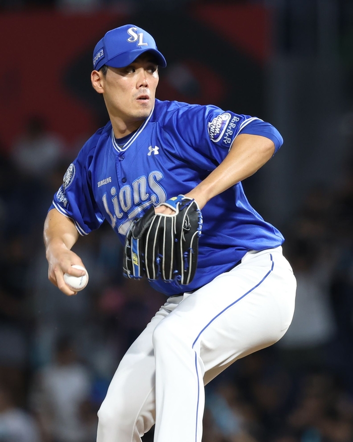 8월 <b>삼성</b> ‘불펜 핵심’ <b>김재윤</b>, ‘대기록’ 보인다…6시즌 연속 <b>10</b>세이...