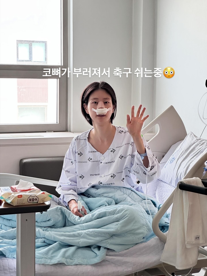 <b>이현이</b>, ‘골때녀’ 축구 경기 중 <b>코뼈 골절</b>