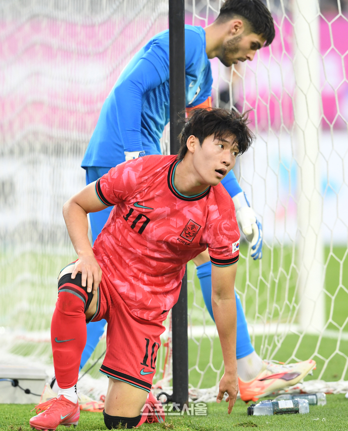 <b>이동경</b>·백승호 <b>부상 아웃</b>, 배준호·서민우 긴급 대체 발탁